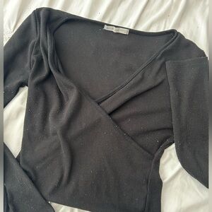 Long sleeve crop top